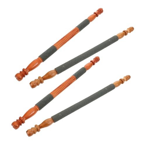 PENIKOKO 4 Stück Teiliges Vogel Kratzbrett aus Naturholz mit Rauer Oberfläche für Schnabel und Krallenpflege Ergonomische Sitzstangen für Sperlinge Sittiche und Andere Kleine Vögel PENIKOKO 4 Stück Teiliges Vogel Kratzbrett aus Naturholz mit Rauer Oberfläche für Schnabel und Krallenpflege Ergonomische Sitzstangen für Sperlinge Sittiche und Andere Kleine Vögel von PENIKOKO
