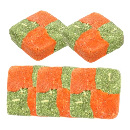 PENIKOKO 5 Stück Teiliges Natürliche Zahnpflege Gras Kuchen für Kaninchen Meerschweinchen Chinchilla Hamster Organische Molaren Snacks Gesundes Kauspielzeug für Kleine Haustiere PENIKOKO 5 Stück Teiliges Natürliche Zahnpflege Gras Kuchen für Kaninchen Meerschweinchen Chinchilla Hamster Organische Molaren Snacks Gesundes Kauspielzeug für Kleine Haustiere von PENIKOKO