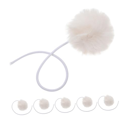 PENIKOKO 6 Stück Katzen Ball mit Glocke Interaktives Katzenspielzeug für Drinnen für Katzen Langlebige Materialien Beige für Aktives und Kauen PENIKOKO 6 Stück Katzen Ball mit Glocke Interaktives Katzenspielzeug für Drinnen für Katzen Langlebige Materialien Beige für Aktives und Kauen von PENIKOKO