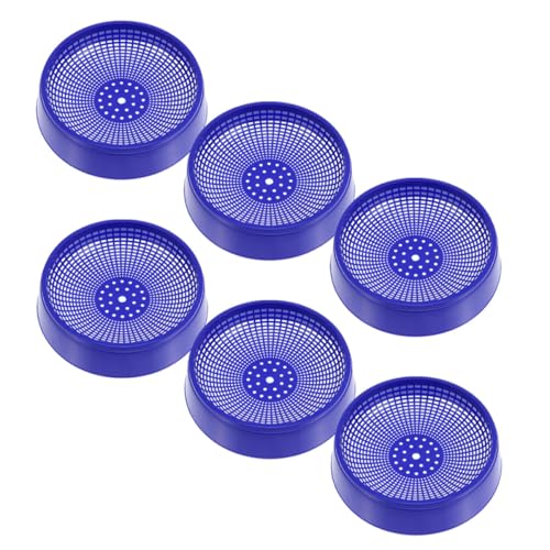 PENIKOKO 6 Stück Plastiknest -Topf Nester Schüsseln Grübler Schraffur Material Brutschalen für Tauben Brutschale für Tauben Vogelschutz Nistschale für Vögel Taubennest Blue PENIKOKO 6 Stück Plastiknest -Topf Nester Schüsseln Grübler Schraffur Material Brutschalen für Tauben Brutschale für Tauben Vogelschutz Nistschale für Vögel Taubennest Blue von PENIKOKO