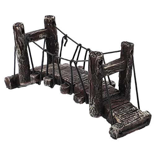 PENIKOKO Aquarium Brücke aus Harz Antikes Wasserornament für Landschaftsdekoration und Haustierbox Langlebig Farbecht für Fische und Garnelen PENIKOKO Aquarium Brücke aus Harz Antikes Wasserornament für Landschaftsdekoration und Haustierbox Langlebig Farbecht für Fische und Garnelen von PENIKOKO
