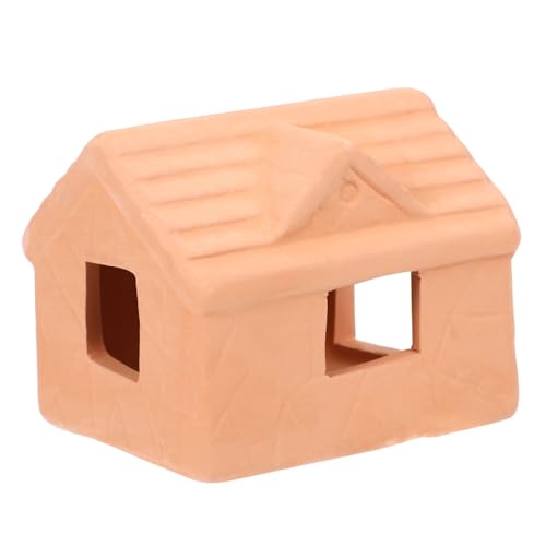 PENIKOKO Aquarium Versteck Resin Haus Fischhöhle Dekoration Pet Ornament für Zucht und Verstecken im Aquarium von PENIKOKO