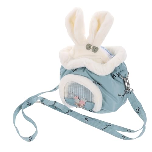 PENIKOKO Atmungsaktive Kleintier Tragetasche Warme Tragbare Meerschweinchen und Kaninchen Transporttasche Leichter Haustier reisebeutel für Zuckergleiter und Hamster Geeignet für Outdoor von PENIKOKO