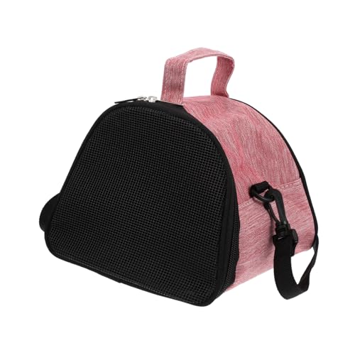 PENIKOKO Atmungsaktive Tragbare Haustiertasche aus Oxford mit Verstellbarem Schultergurt Mesh Design für Luftzirkulation für Hamster Ratten und Kleine Tiere Reisen und Ausflügen von PENIKOKO