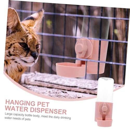 PENIKOKO Automatischer Haustier Wasserspender mit Hänge Design Klarer Wasserbehälter aus Stabilem PP Einfach zu Reinigen und Einzustellen für Kleine und Mittlere Hunde und Katzenkäfige PENIKOKO Automatischer Haustier Wasserspender mit Hänge Design Klarer Wasserbehälter aus Stabilem PP Einfach zu Reinigen und Einzustellen für Kleine und Mittlere Hunde und Katzenkäfige von PENIKOKO
