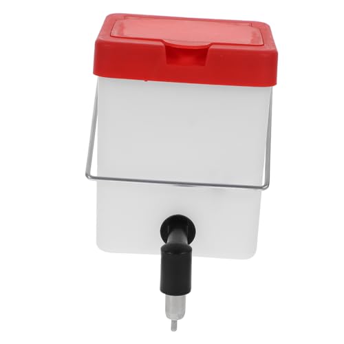 PENIKOKO Automatischer Kaninchen Trinkbrunnen aus Robustem Abnehmbar und Leicht zu Reinigen Umweltfreundlich und Sicher für Kleine Nager und Haustiere mit Langlebigem Zufällige Farbe von PENIKOKO
