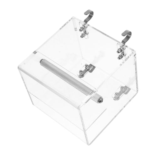 PENIKOKO Automatischer Papageien Futterspender aus Kleine Einfache Kunststoff Futter und Wassernapf für Käfig Geeignet für Kleine Vögel und Papageien von PENIKOKO