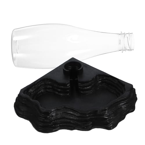 PENIKOKO Automatischer Reptilien Wasserspender Trinkbrunnen aus Sicherem für Schildkröten und Echsen rutschfeste Wasserschale mit Glatter Oberfläche Umkippsicher und Umweltfreundlich für von PENIKOKO