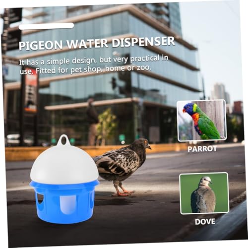 PENIKOKO Automatischer Vogel wassertrinker für Tauben Papageien Langlebiger Futterspender mit Praktischer Reinigung Geeignet für Vogelkäfige und Haustiere Wie Wellensittiche PENIKOKO Automatischer Vogel wassertrinker für Tauben Papageien Langlebiger Futterspender mit Praktischer Reinigung Geeignet für Vogelkäfige und Haustiere Wie Wellensittiche von PENIKOKO