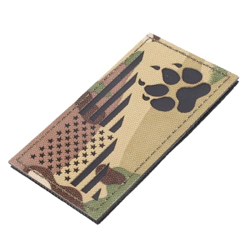 PENIKOKO Bestickter Nylon Aufnäher für Hundegeschirr Strapazierfähig und Langlebig Vielseitig für Mittelgroße und Große Hunde Einfach Anzubringen Brustgeschirr Hundehalsband und Zubehör von PENIKOKO