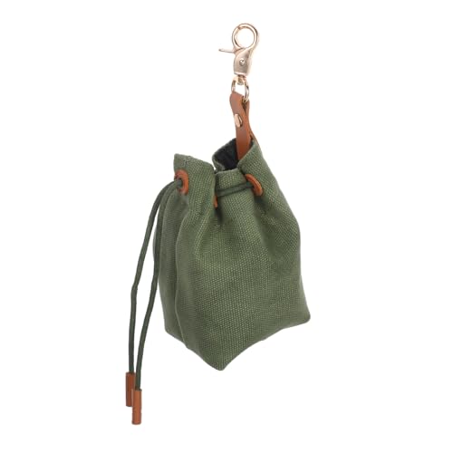 PENIKOKO Canvas Hundeleckerli Tasche mit Großem Öffnungsdesign und Leicht Hängend für Platzsparende Aufbewahrung für Training und Reisen mit Haustieren von PENIKOKO