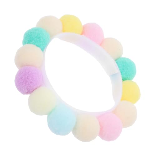 PENIKOKO Cute Plush Pet Collar für und Verstellbares mit Niedlichem Cartoon Design Weiche Plüschbälle für Kleine Haustiere Modisches und Bequemes Zubehör PENIKOKO Cute Plush Pet Collar für und Verstellbares mit Niedlichem Cartoon Design Weiche Plüschbälle für Kleine Haustiere Modisches und Bequemes Zubehör von PENIKOKO