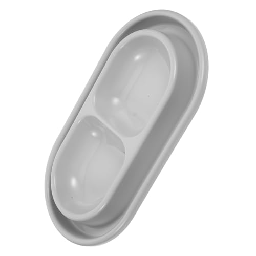 PENIKOKO Doppelnapf für Katzen und Antiflächen Futternapf Set Tiefem Wasserrand für Futter und Wasser Platzsparendes Design für Drinnen und Draußen PENIKOKO Doppelnapf für Katzen und Antiflächen Futternapf Set Tiefem Wasserrand für Futter und Wasser Platzsparendes Design für Drinnen und Draußen von PENIKOKO
