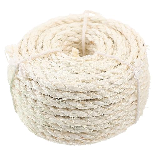 PENIKOKO Ersatz Sisal Hanfseil für Katzenkratzbaum Langlebig und Verschleißfest für DIY Kratzmöbel und Möbelverkleidung Schützt Ihre Möbel und Bietet Optimale Kratzmöglichkeiten PENIKOKO Ersatz Sisal Hanfseil für Katzenkratzbaum Langlebig und Verschleißfest für DIY Kratzmöbel und Möbelverkleidung Schützt Ihre Möbel und Bietet Optimale Kratzmöglichkeiten von PENIKOKO