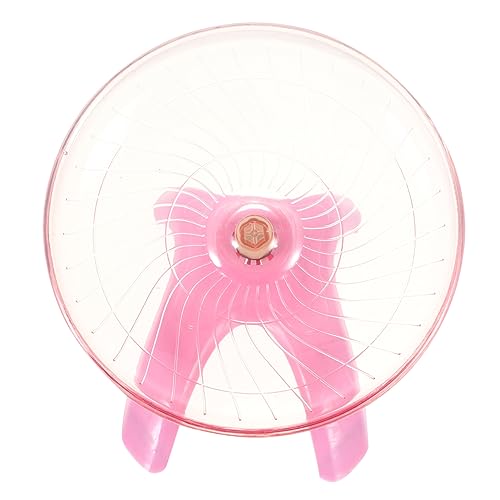 PENIKOKO Fliegende Scheibe Laufrad für Hamster Kleintier Übungsrad Kleines Haustier Fitnessspielzeug Robust und Leise für Gesunde Bewegung von PENIKOKO