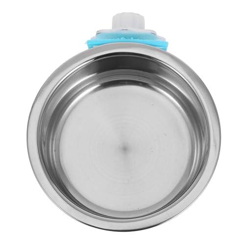 PENIKOKO Futternapf für Papageien groß Vogel Wasserschale Fütterung Becher für Papageienkäfige Vogelhäuschen für Käfig Papageienfutterbecher Futterhalter für Vögel Sichtweite Abs Himmelblau von PENIKOKO
