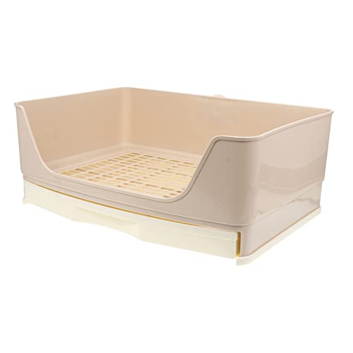 PENIKOKO Große Kaninchentoilette mit Filterboden Ecktoilette für Kleintiere aus rutschfest für Wohnung und Garten Hilft Stubenreinheit PENIKOKO Große Kaninchentoilette mit Filterboden Ecktoilette für Kleintiere aus rutschfest für Wohnung und Garten Hilft Stubenreinheit von PENIKOKO