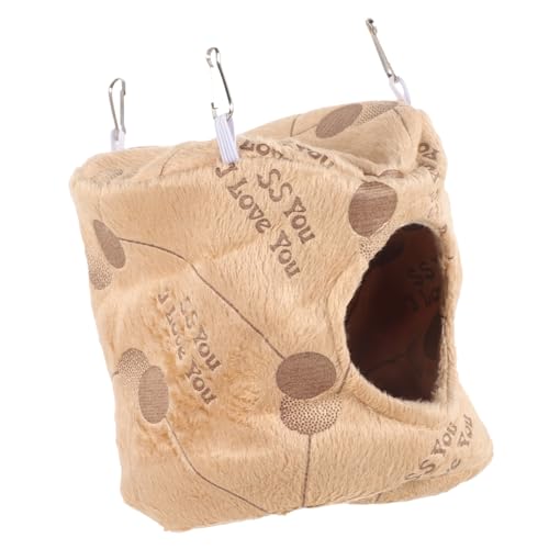 PENIKOKO Hängende Hamster Hängematte Plüschbett für Kleine Haustiere Atmungsaktive und Bequeme Hängematte Schlafnest für Hamster und Meerschweinchen Zufälliger Stil PENIKOKO Hängende Hamster Hängematte Plüschbett für Kleine Haustiere Atmungsaktive und Bequeme Hängematte Schlafnest für Hamster und Meerschweinchen Zufälliger Stil von PENIKOKO