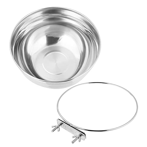 PENIKOKO Hängende Wasserschale für Kippen Design Abnehmbar für Einfache Reinigung für Käfige und Hundehalter Hygienisch und Langlebig von PENIKOKO