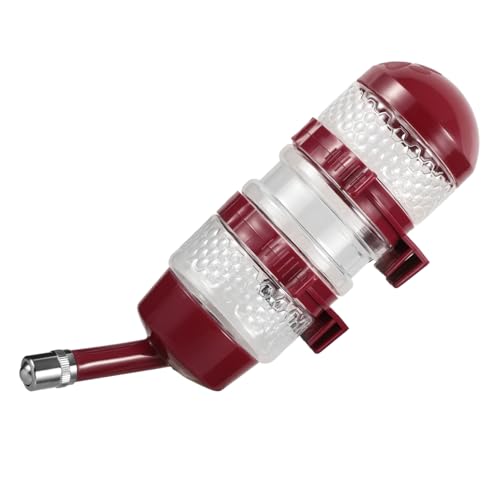 PENIKOKO Hängende Wasserspender Flasche für Haustiere Automatischer Trinkbrunnen für Hunde und Katzen Große Kapazität Auslaufsicher für Käfige Cf Rot PENIKOKO Hängende Wasserspender Flasche für Haustiere Automatischer Trinkbrunnen für Hunde und Katzen Große Kapazität Auslaufsicher für Käfige Cf Rot von PENIKOKO