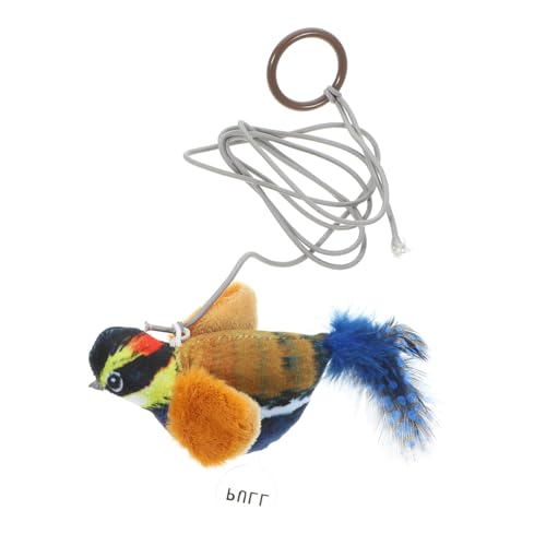 PENIKOKO Hängendes Katzenspielzeug mit Vogel Design Interaktives Kompaktes für Katzen Fördert Bewegung und Spaß für Spielvergnügen Ihrer Ansprechende von PENIKOKO