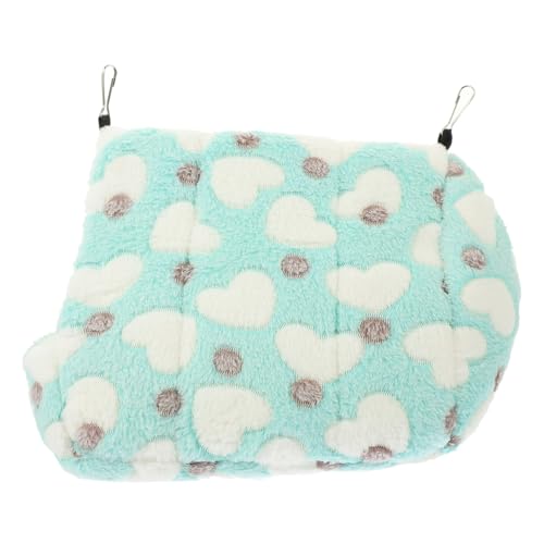 PENIKOKO Hängendes Winterbett für Hamster Haken Bequemes und Warmes Hamster Hängematten für Kleintiere Meerschweinchen und Chinchillas von PENIKOKO