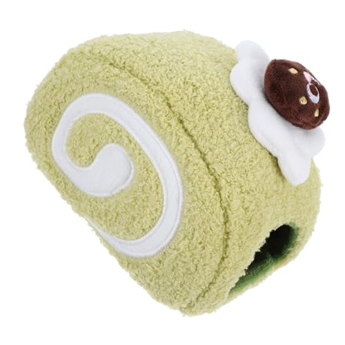PENIKOKO Hamster Baumwollnest Versteck Für Baumwollhamster Haustiernest Für Hamster Kaninchenbettwäsche Hamster Unterschlupf Hamster Hängebett Hasenbettwäsche Olivengrün Baumwolle von PENIKOKO