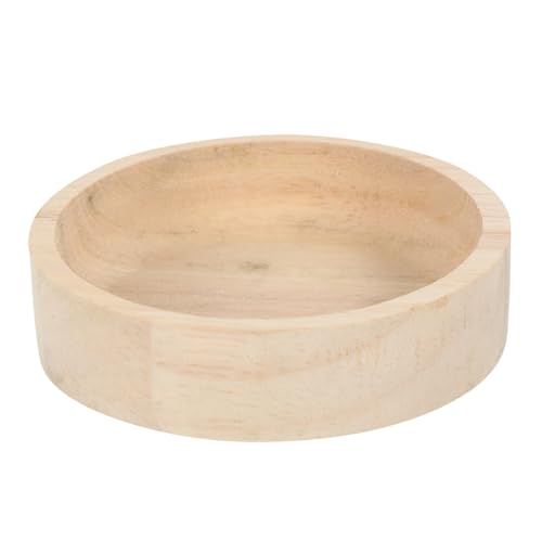 PENIKOKO Hamster Futterschale aus Holz Langlebiger Futterbehälter für Kleine Haustiere Sicher Reinigen für Hamster Chinchillas und Andere Nager von PENIKOKO