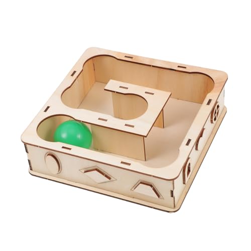 PENIKOKO Hamster Labyrinth aus Natürlichem Holz Robustes Nager übungsgerät für Kleine Hamster und Ratten Stressreduzierendes Kletterspielzeug Fördert Bewegung und Wohlbefinden für PENIKOKO Hamster Labyrinth aus Natürlichem Holz Robustes Nager übungsgerät für Kleine Hamster und Ratten Stressreduzierendes Kletterspielzeug Fördert Bewegung und Wohlbefinden für von PENIKOKO