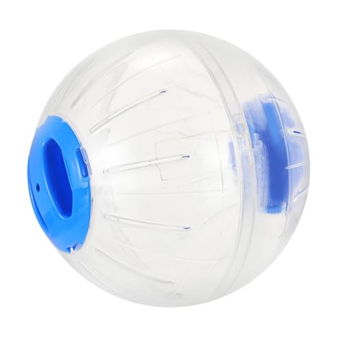PENIKOKO Hamster Laufkugel Blau Robuster Laufrad spielball für Hamster Mäuse und Igel Langlebiges Kleintier übungsspielzeug zur Bewegung und Unterhaltung im Käfig von PENIKOKO
