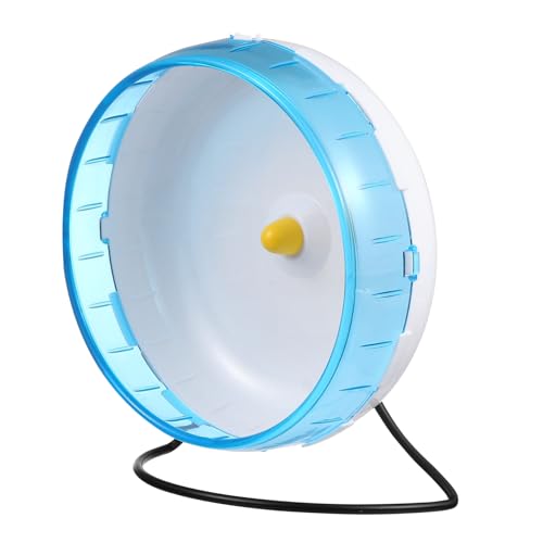 PENIKOKO Hamster Laufrad Leises Hamsterkugel Joggingrad für Zwerghamster Mäuse Kleintiere Stressfrei Trainieren mit Stabilem Blauen Halter Øcm PENIKOKO Hamster Laufrad Leises Hamsterkugel Joggingrad für Zwerghamster Mäuse Kleintiere Stressfrei Trainieren mit Stabilem Blauen Halter Øcm von PENIKOKO