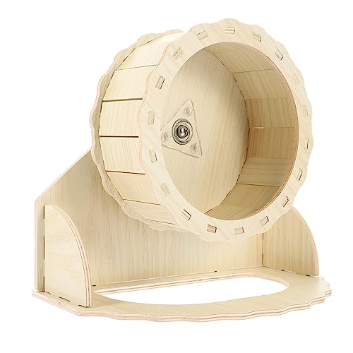 PENIKOKO Hamster Laufrad mit Aufbewahrungsregal Geräuschloses Holz Laufrad für Hamster für Kleintiere Erhöht die Aktivität und Sorgt für Spaß PENIKOKO Hamster Laufrad mit Aufbewahrungsregal Geräuschloses Holz Laufrad für Hamster für Kleintiere Erhöht die Aktivität und Sorgt für Spaß von PENIKOKO
