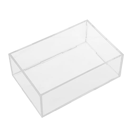 PENIKOKO Hamster Sandbad Box Transparente Haustier Badebox für Hamster und Kleine Badezimmer und Sauna Fördert Hygienische Pflege und Spielspaß Vielseitig Einsetzbar von PENIKOKO