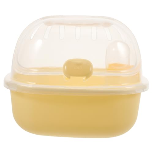 PENIKOKO Hamster Transportbox für Kleintiere Tragbarer Hamsterkäfig aus Robustem Transparentes Design für Reisen und Ausflüge mit Wasserflasche und Kompakt PENIKOKO Hamster Transportbox für Kleintiere Tragbarer Hamsterkäfig aus Robustem Transparentes Design für Reisen und Ausflüge mit Wasserflasche und Kompakt von PENIKOKO