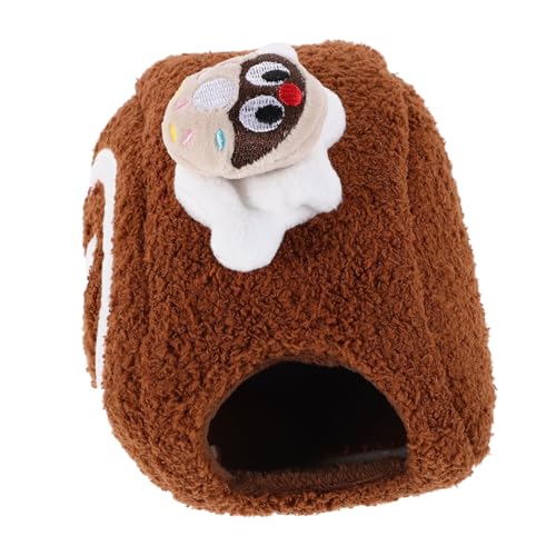 PENIKOKO Rollförmiges Hamsterbett Baumwolle Warmes Gemütliches Versteck Für Hamster Im Winter Einfach Zu Reinigen Multifunktionales Nest Für Kleine Tiere PENIKOKO Rollförmiges Hamsterbett Baumwolle Warmes Gemütliches Versteck Für Hamster Im Winter Einfach Zu Reinigen Multifunktionales Nest Für Kleine Tiere von PENIKOKO