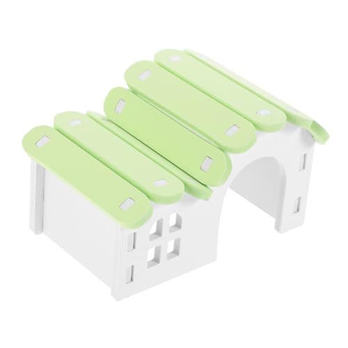 PENIKOKO Hamsterhaus aus Stabilem PVC Buntes Kleintierversteck für Meerschweinchen Zwerghamster und Igel Kleines Praktisches Kuschelnest Sichere und Langlebige Schlafhöhle für Kleine von PENIKOKO