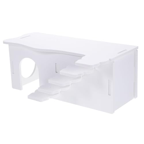 PENIKOKO Hamsterhaus mit Leiter Langlebiges Kleintierversteck für Zwerghamster und Meerschweinchen Komfortables Spiel und Schlafhaus Geruchlos Pflegeleicht Geeignet als Käfigdekoration und PENIKOKO Hamsterhaus mit Leiter Langlebiges Kleintierversteck für Zwerghamster und Meerschweinchen Komfortables Spiel und Schlafhaus Geruchlos Pflegeleicht Geeignet als Käfigdekoration und von PENIKOKO