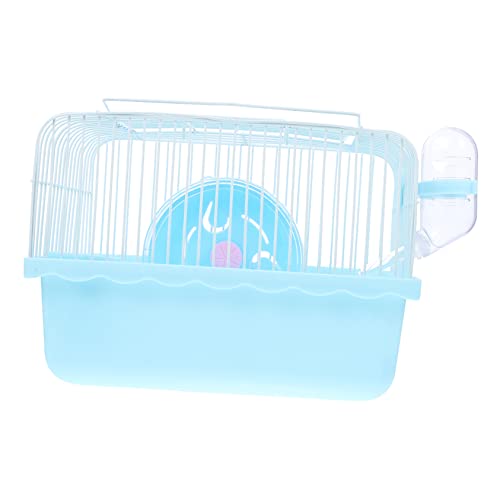 PENIKOKO Hamsterkäfig Tragbares Für Kleine Haustiere Mit Laufrad Und Wasserkrug Für Reisen Chinchillas Und Hamster PENIKOKO Hamsterkäfig Tragbares Für Kleine Haustiere Mit Laufrad Und Wasserkrug Für Reisen Chinchillas Und Hamster von PENIKOKO