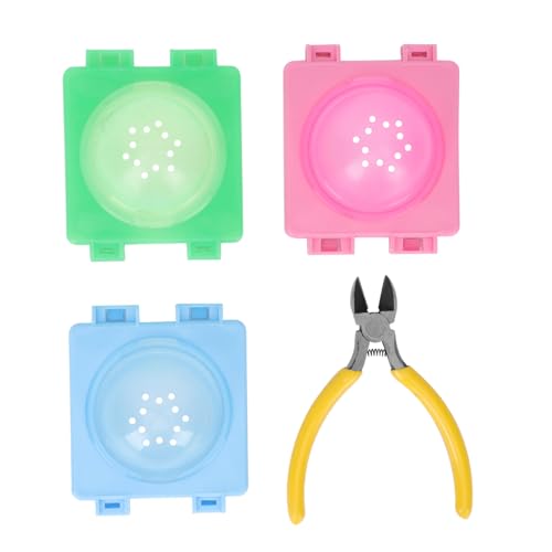 PENIKOKO Hamsterkäfig Zubehör Teiliges DIY Tunnelstopper aus Kunststoff Bunte Externe Röhrenstopper für Kleintiere Luftdurchlässige Hamsterröhren Module für Labyrinth Spielplatz Kompatibel von PENIKOKO