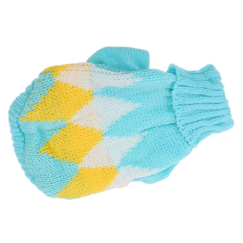 PENIKOKO Haustierpullover Nagende Hundezähne Herzförmige Dekorationen Hundepullover Hundebekleidung Pullover Aquarium Ornament Haustierzubehör Haustierspielzeug Kriechende von PENIKOKO