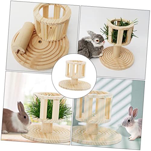 PENIKOKO Holz Futterstation für Kaninchen und Meerschweinchen Langlebiger Nagelfreier Gras und Heuhalter Verschwendungsarme Futteraufnahme Umweltfreundlich und Robust für Kleintiere PENIKOKO Holz Futterstation für Kaninchen und Meerschweinchen Langlebiger Nagelfreier Gras und Heuhalter Verschwendungsarme Futteraufnahme Umweltfreundlich und Robust für Kleintiere von PENIKOKO