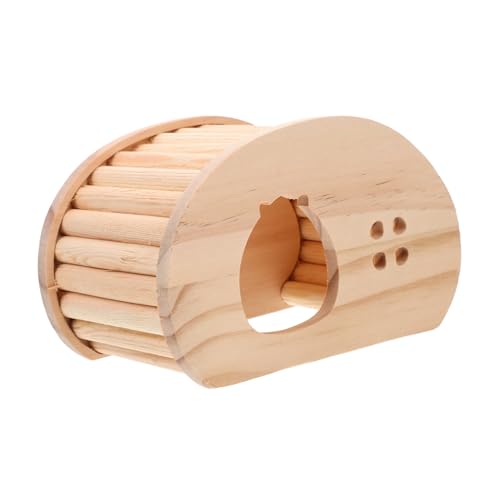 PENIKOKO Holz Hamsterhaus mit Leiter Kleintier Versteck für Hamster und Kleine Haustiere Naturnahes Unterschlupf und Rückzugsgebiet Beißfestes Spielhaus für Nagetiere Ganzjährig Geeignet PENIKOKO Holz Hamsterhaus mit Leiter Kleintier Versteck für Hamster und Kleine Haustiere Naturnahes Unterschlupf und Rückzugsgebiet Beißfestes Spielhaus für Nagetiere Ganzjährig Geeignet von PENIKOKO