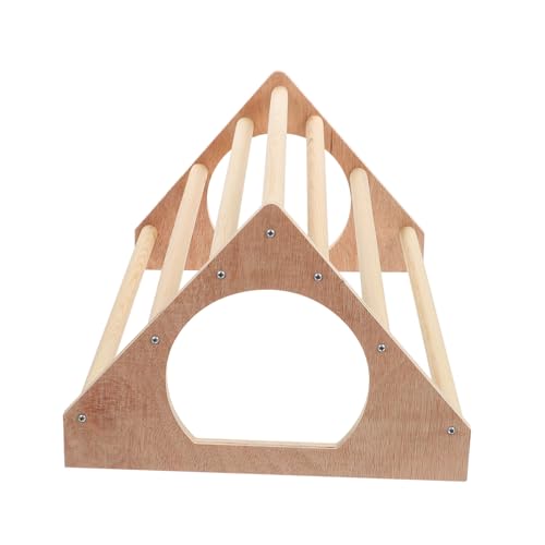 PENIKOKO Holz Hühnerstand Robustes Vogelsitzstangen Käfig Zubehör für Papageien und Hühner Vielseitiger Vogelstand mit Natürlichem Holzmaterial Fördert Bewegung und Gesundheit von PENIKOKO