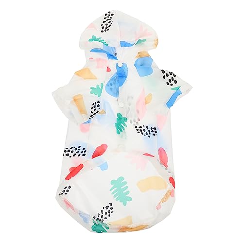 PENIKOKO Hundehaltung Sommerkleidung Atmungsaktives Schutz Hoodie für Katzen für Kleine Haustiere Farbenfrohes Design für Sommerpartys und Waschbar PENIKOKO Hundehaltung Sommerkleidung Atmungsaktives Schutz Hoodie für Katzen für Kleine Haustiere Farbenfrohes Design für Sommerpartys und Waschbar von PENIKOKO