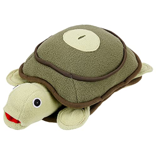 PENIKOKO Hundeplüschspielzeug Schildkröte Schnüffelspielzeug für Plüschspielzeug mit Kreativem Schildkröten Design für Beschäftigung Sicher und Langlebig von PENIKOKO