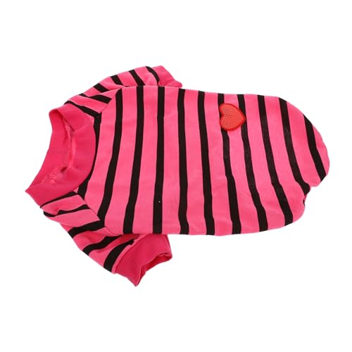 PENIKOKO Hundeshirt aus Baumwolle Gestreift Atmungsaktiv XL für Kleine Modisches Haustieroutfit und Bequem PENIKOKO Hundeshirt aus Baumwolle Gestreift Atmungsaktiv XL für Kleine Modisches Haustieroutfit und Bequem von PENIKOKO