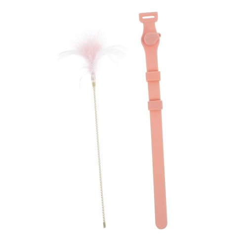 PENIKOKO Interaktives Katzenspielzeug mit Federn und Katzenhalsband Langlebiger Cat Teaser Spielstab für Kätzchen Fördert Bewegung und Bindung Geeignet für Aktive Katzen und Stressfreies PENIKOKO Interaktives Katzenspielzeug mit Federn und Katzenhalsband Langlebiger Cat Teaser Spielstab für Kätzchen Fördert Bewegung und Bindung Geeignet für Aktive Katzen und Stressfreies von PENIKOKO