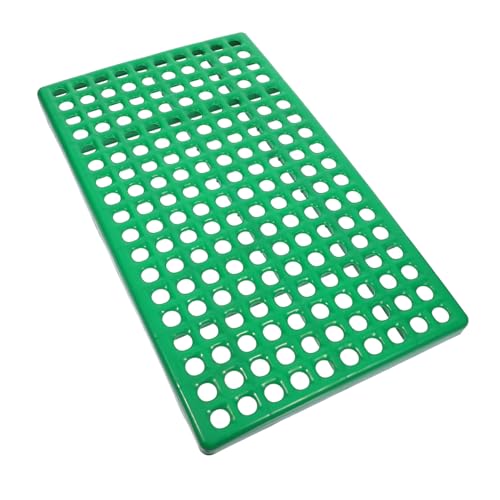 PENIKOKO Kaninchenkäfig Bodenmatte mit Runden Löchern Leaky Board Isolation Matte für Hasenstall Sicher und Platzsparend Vielseitig als Einstreu oder Toilettenunterlage Geeignet von PENIKOKO