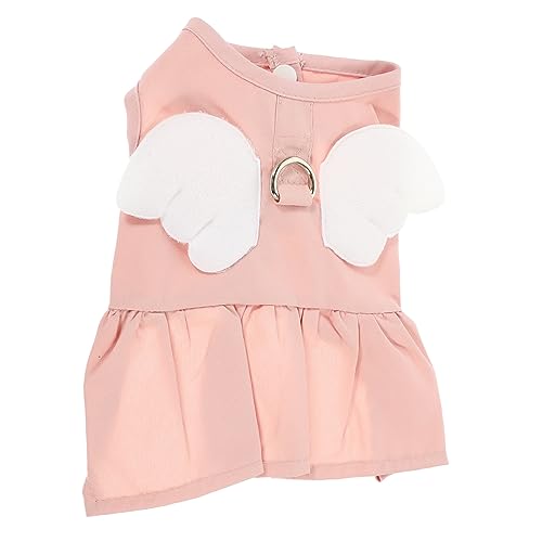 PENIKOKO Katzenkleid mit Engelsflügeln Atmungsaktive Sommerkleidung für Haustiere Waschbar Zierliches Design für Kostümpartys Bricks PENIKOKO Katzenkleid mit Engelsflügeln Atmungsaktive Sommerkleidung für Haustiere Waschbar Zierliches Design für Kostümpartys Bricks von PENIKOKO
