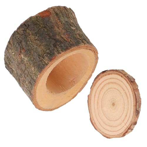 PENIKOKO Kleiner Holznäpfe für Hamster und Waschbare Futter und Wasserschale aus Holz Haustier Futternapf mit Glatter Oberfläche für Meerschweinchen und Andere Kleintiere PENIKOKO Kleiner Holznäpfe für Hamster und Waschbare Futter und Wasserschale aus Holz Haustier Futternapf mit Glatter Oberfläche für Meerschweinchen und Andere Kleintiere von PENIKOKO